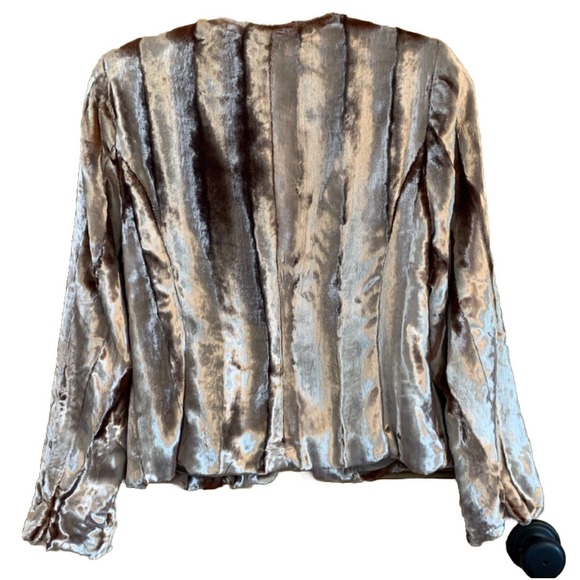 EUC, Valerie Stevens Teddy Jacket Women’s Size Small Petite - Picture 4 of 16